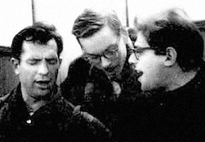 Jack Kerouac, Lucien Carr and Allen Ginsberg