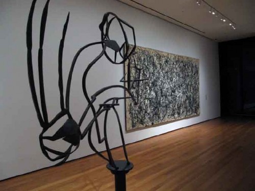 Juxtaposing Smith and Pollock.